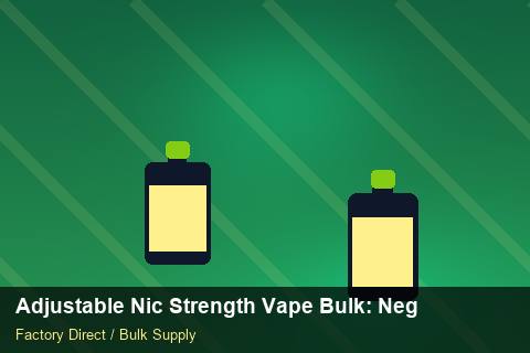 Adjustable Nic Strength Vape Bulk — Adjustable Nic Strength Vape Bulk: Negotiation Tips — 3PL Integration photo 2