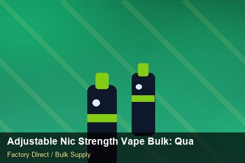 Adjustable Nic Strength Vape Bulk — Adjustable Nic Strength Vape Bulk: Quality Control Process — 3PL Integration photo 1