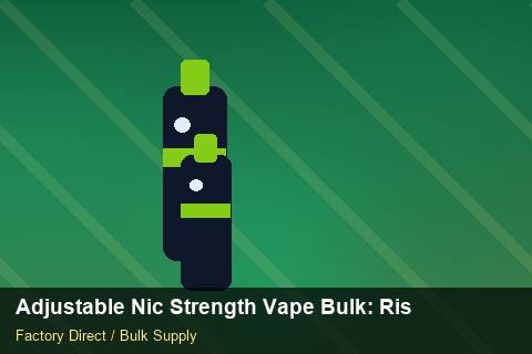Adjustable Nic Strength Vape Bulk — Adjustable Nic Strength Vape Bulk: Risk Management — 3PL Integration photo 1