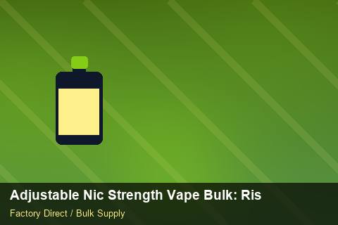 Adjustable Nic Strength Vape Bulk — Adjustable Nic Strength Vape Bulk: Risk Management — 3PL Integration photo 2