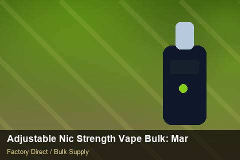 Adjustable Nic Strength Vape Bulk — Adjustable Nic Strength Vape Bulk: Margin Calculator — 3PL Integration photo 2