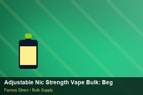 Adjustable Nic Strength Vape Bulk — Adjustable Nic Strength Vape Bulk: Beginner's Guide — 3PL Integration photo 2