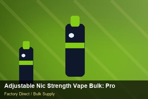 Adjustable Nic Strength Vape Bulk — Adjustable Nic Strength Vape Bulk: Product Launch Playbook — 3PL Integration photo 2