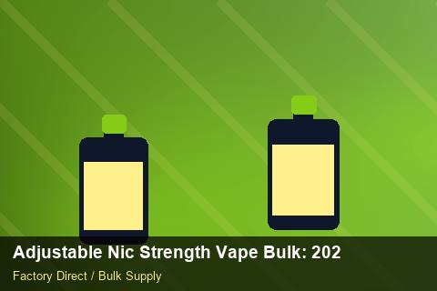 Adjustable Nic Strength Vape Bulk — Adjustable Nic Strength Vape Bulk: 2026 Buyer's Handbook — Dropship Setup photo 1