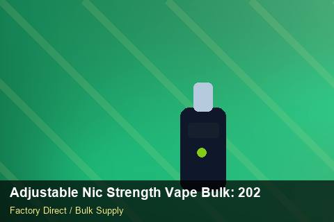 Adjustable Nic Strength Vape Bulk — Adjustable Nic Strength Vape Bulk: 2026 Buyer's Handbook — Dropship Setup photo 2
