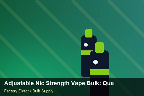 Adjustable Nic Strength Vape Bulk — Adjustable Nic Strength Vape Bulk: Quality Inspection Checklist — Dropship Setup photo 2
