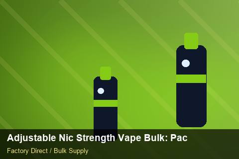 Adjustable Nic Strength Vape Bulk — Adjustable Nic Strength Vape Bulk: Packaging Standards — Dropship Setup photo 2