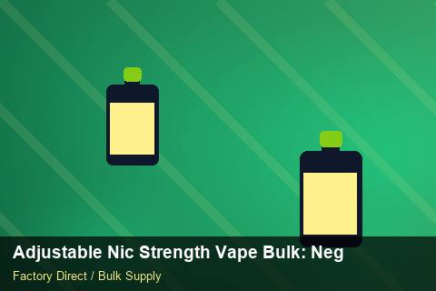 Adjustable Nic Strength Vape Bulk — Adjustable Nic Strength Vape Bulk: Negotiation Tips — Dropship Setup photo 2
