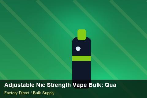 Adjustable Nic Strength Vape Bulk — Adjustable Nic Strength Vape Bulk: Quality Control Process — Dropship Setup photo 1