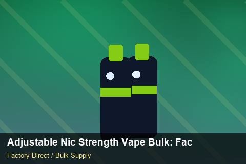 Adjustable Nic Strength Vape Bulk — Adjustable Nic Strength Vape Bulk: Factory Audit Report — Dropship Setup photo 2