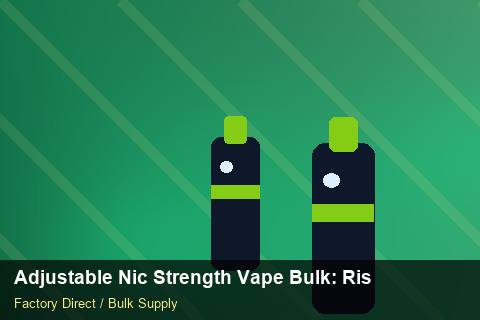 Adjustable Nic Strength Vape Bulk — Adjustable Nic Strength Vape Bulk: Risk Management — Dropship Setup photo 1