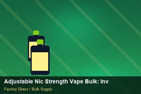 Adjustable Nic Strength Vape Bulk — Adjustable Nic Strength Vape Bulk: Inventory Management — Dropship Setup photo 2