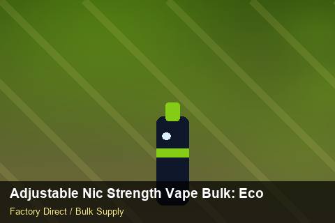 Adjustable Nic Strength Vape Bulk — Adjustable Nic Strength Vape Bulk: Eco-Friendly Materials — Dropship Setup photo 2