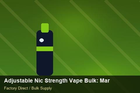 Adjustable Nic Strength Vape Bulk — Adjustable Nic Strength Vape Bulk: Market Comparison — Dropship Setup photo 2