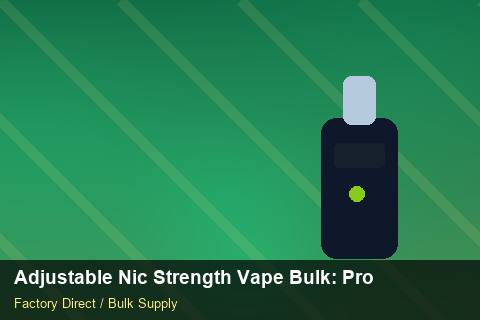 Adjustable Nic Strength Vape Bulk — Adjustable Nic Strength Vape Bulk: Product Launch Playbook — Dropship Setup photo 1