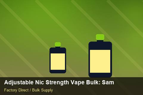 Adjustable Nic Strength Vape Bulk — Adjustable Nic Strength Vape Bulk: Sample Policy — Marketplace Listing photo 2