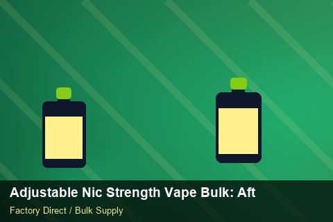 Adjustable Nic Strength Vape Bulk — Adjustable Nic Strength Vape Bulk: After-Sales Support — Marketplace Listing photo 2