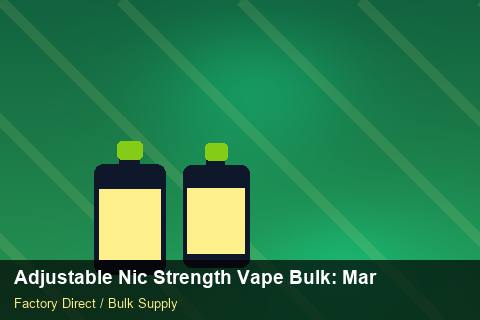 Adjustable Nic Strength Vape Bulk — Adjustable Nic Strength Vape Bulk: Market Trends 2026 — Marketplace Listing photo 1