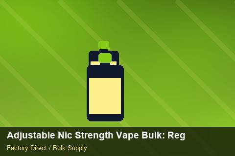 Adjustable Nic Strength Vape Bulk — Adjustable Nic Strength Vape Bulk: Regulatory Update — Marketplace Listing photo 1
