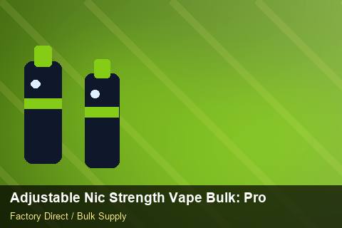Adjustable Nic Strength Vape Bulk — Adjustable Nic Strength Vape Bulk: Production Capacity — Marketplace Listing photo 2