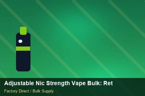 Adjustable Nic Strength Vape Bulk — Adjustable Nic Strength Vape Bulk: Returns & Warranty — Marketplace Listing photo 1