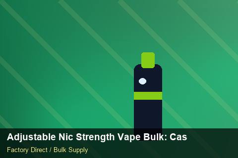 Adjustable Nic Strength Vape Bulk — Adjustable Nic Strength Vape Bulk: Case Studies — Marketplace Listing photo 1
