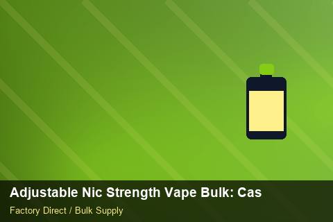 Adjustable Nic Strength Vape Bulk — Adjustable Nic Strength Vape Bulk: Case Studies — Marketplace Listing photo 2