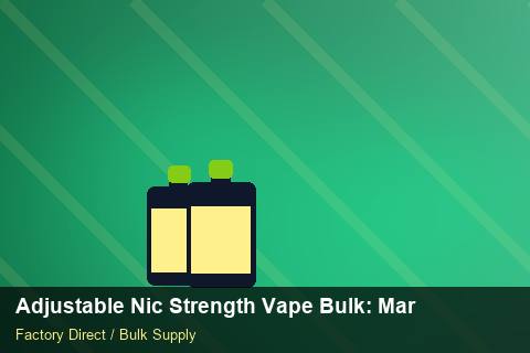 Adjustable Nic Strength Vape Bulk — Adjustable Nic Strength Vape Bulk: Margin Calculator — Marketplace Listing photo 1