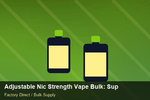 Adjustable Nic Strength Vape Bulk — Adjustable Nic Strength Vape Bulk: Supplier Vetting — Marketplace Listing photo 2