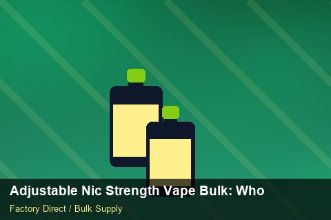 Adjustable Nic Strength Vape Bulk — Adjustable Nic Strength Vape Bulk: Wholesale Price — Shopify Sync photo 2