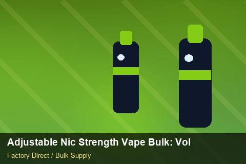 Adjustable Nic Strength Vape Bulk — Adjustable Nic Strength Vape Bulk: Volume Pricing Tiers — Shopify Sync photo 2