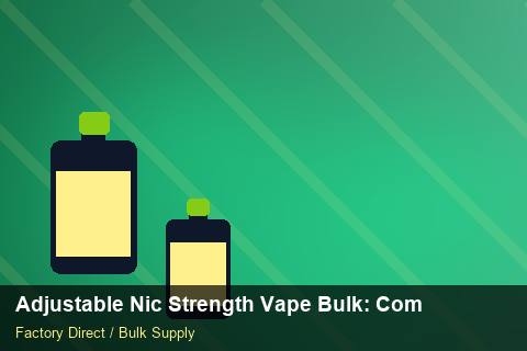 Adjustable Nic Strength Vape Bulk — Adjustable Nic Strength Vape Bulk: Compliance Standards — Shopify Sync photo 2