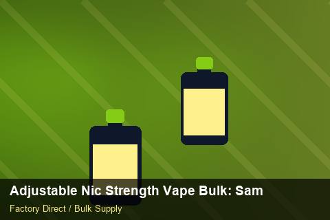 Adjustable Nic Strength Vape Bulk — Adjustable Nic Strength Vape Bulk: Sample Policy — Shopify Sync photo 2