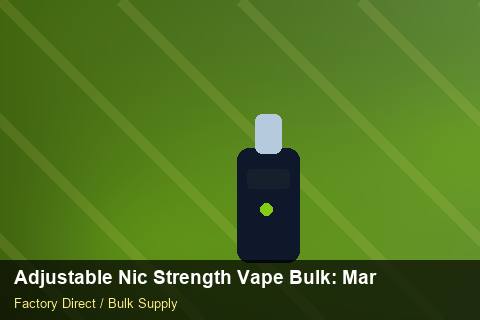 Adjustable Nic Strength Vape Bulk — Adjustable Nic Strength Vape Bulk: Market Trends 2026 — Shopify Sync photo 2