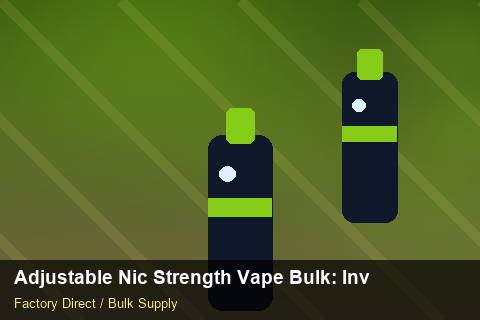 Adjustable Nic Strength Vape Bulk — Adjustable Nic Strength Vape Bulk: Inventory Management — Shopify Sync photo 1