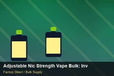 Adjustable Nic Strength Vape Bulk — Adjustable Nic Strength Vape Bulk: Inventory Management — Shopify Sync photo 2