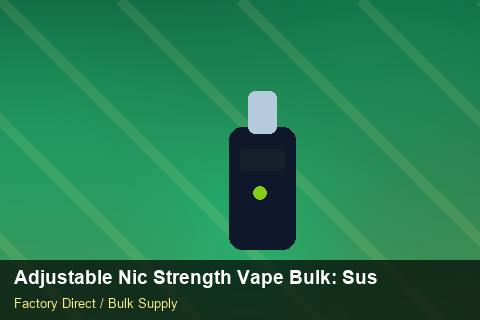 Adjustable Nic Strength Vape Bulk — Adjustable Nic Strength Vape Bulk: Sustainability — Shopify Sync photo 2