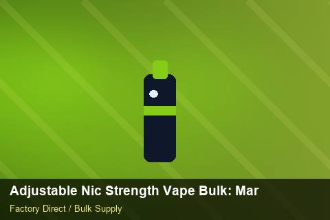 Adjustable Nic Strength Vape Bulk — Adjustable Nic Strength Vape Bulk: Market Comparison — Shopify Sync photo 2