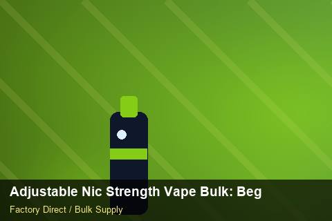 Adjustable Nic Strength Vape Bulk — Adjustable Nic Strength Vape Bulk: Beginner's Guide — Shopify Sync photo 1