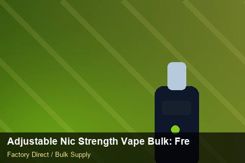 Adjustable Nic Strength Vape Bulk — Adjustable Nic Strength Vape Bulk: Freight Insurance — Shopify Sync photo 2