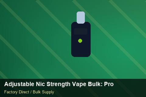 Adjustable Nic Strength Vape Bulk — Adjustable Nic Strength Vape Bulk: Product Launch Playbook — Shopify Sync photo 1
