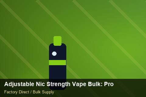 Adjustable Nic Strength Vape Bulk — Adjustable Nic Strength Vape Bulk: Product Launch Playbook — Shopify Sync photo 2