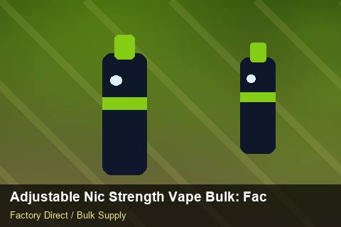 Adjustable Nic Strength Vape Bulk — Adjustable Nic Strength Vape Bulk: Factory Direct Quote — WooCommerce Sync photo 2