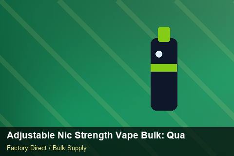 Adjustable Nic Strength Vape Bulk — Adjustable Nic Strength Vape Bulk: Quality Inspection Checklist — WooCommerce Sync photo 2