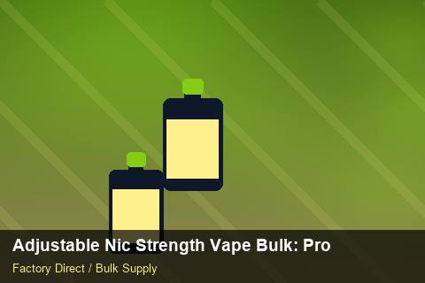 Adjustable Nic Strength Vape Bulk — Adjustable Nic Strength Vape Bulk: Procurement Strategy — WooCommerce Sync photo 1