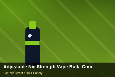 Adjustable Nic Strength Vape Bulk — Adjustable Nic Strength Vape Bulk: Compliance Standards — WooCommerce Sync photo 1