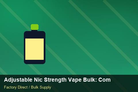 Adjustable Nic Strength Vape Bulk — Adjustable Nic Strength Vape Bulk: Compliance Standards — WooCommerce Sync photo 2