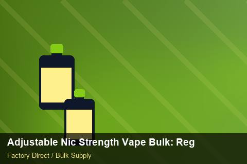 Adjustable Nic Strength Vape Bulk — Adjustable Nic Strength Vape Bulk: Regulatory Update — WooCommerce Sync photo 1