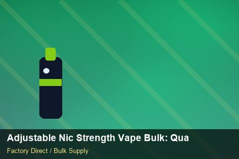 Adjustable Nic Strength Vape Bulk — Adjustable Nic Strength Vape Bulk: Quality Control Process — WooCommerce Sync photo 1