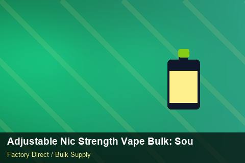 Adjustable Nic Strength Vape Bulk — Adjustable Nic Strength Vape Bulk: Sourcing Workflow — WooCommerce Sync photo 2